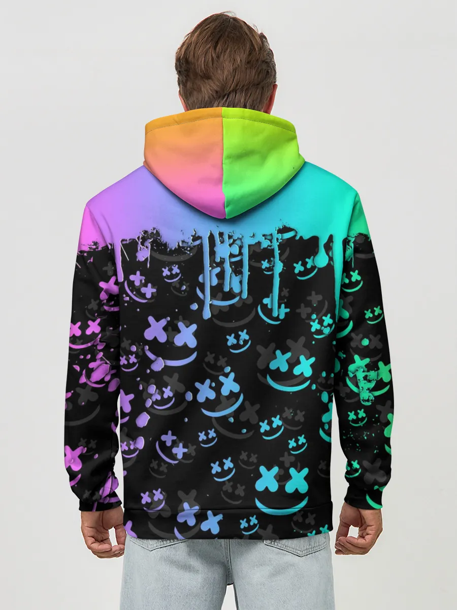 Худи мужской база хлопок / MARSHMELLO