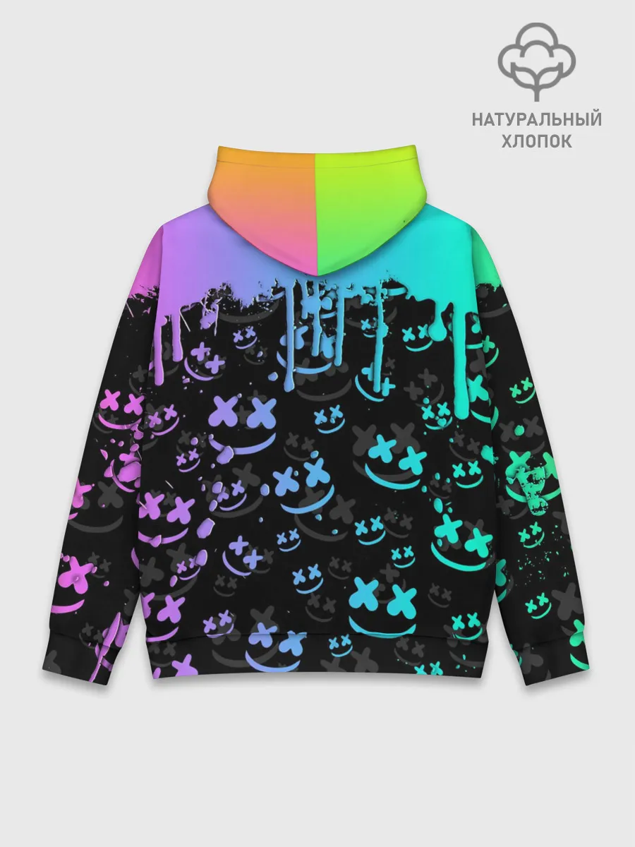 Худи мужской база хлопок / MARSHMELLO