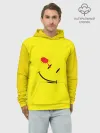 Худи мужской база хлопок / Смайлы