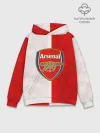 Худи мужской база хлопок / FC Arsenal 3D