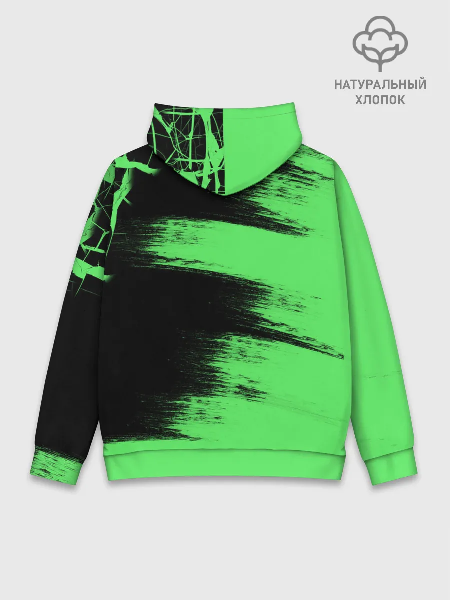 Худи мужской база хлопок / Kawasaki