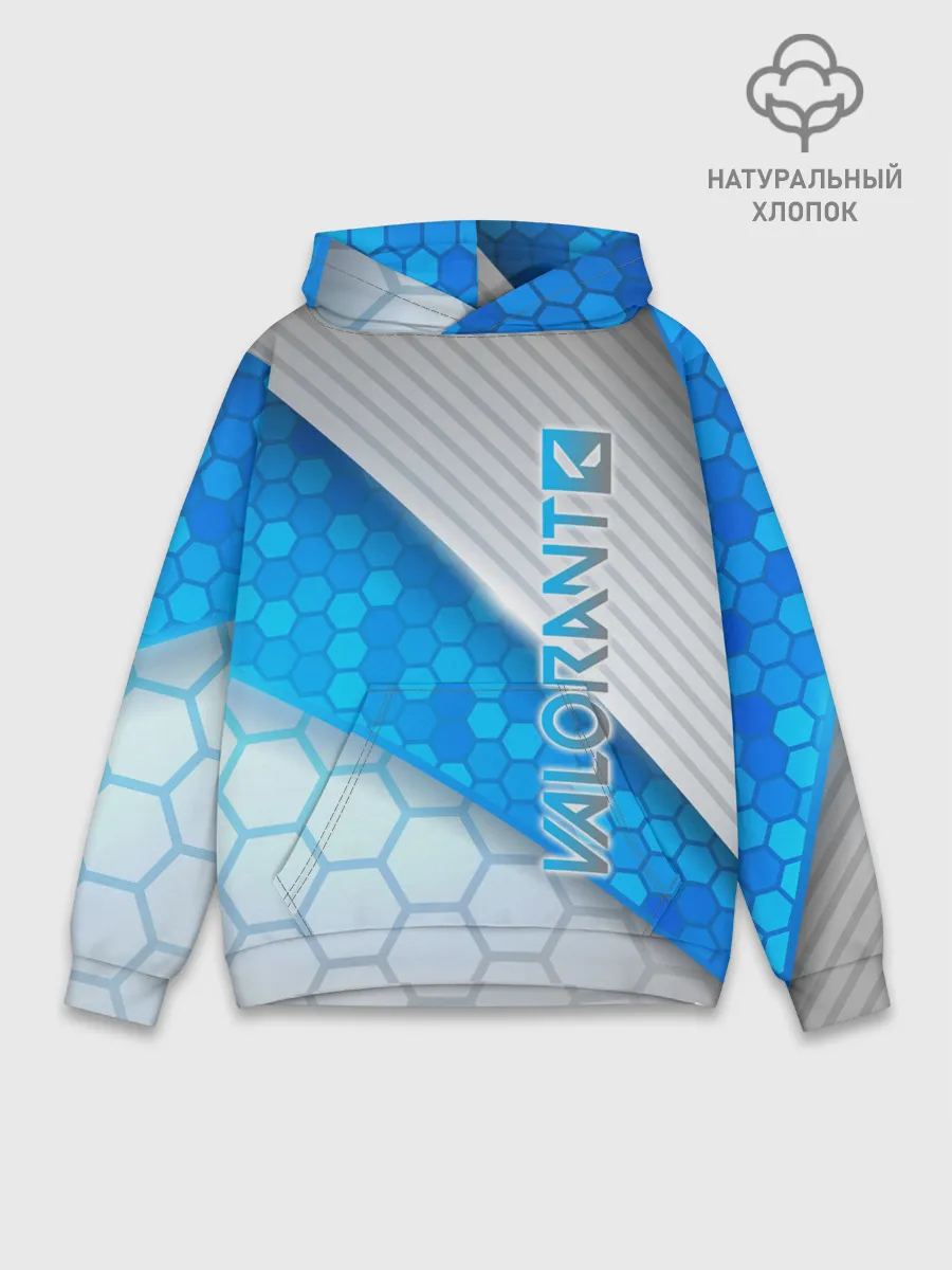 Худи мужской база хлопок / Valorant