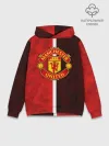 Худи мужской база хлопок / Манчестер Юнайтед 3D