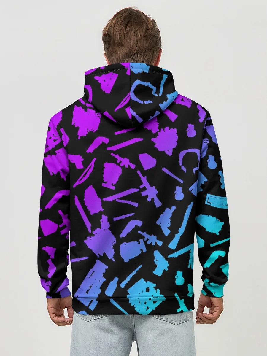 Худи мужской база хлопок / PATTERN THE LAST OF US