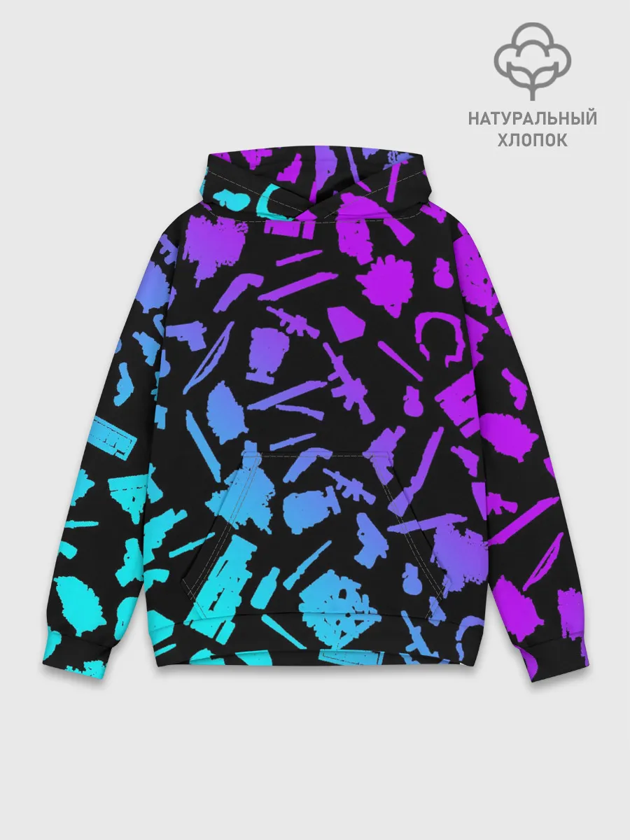 Худи мужской база хлопок / PATTERN THE LAST OF US