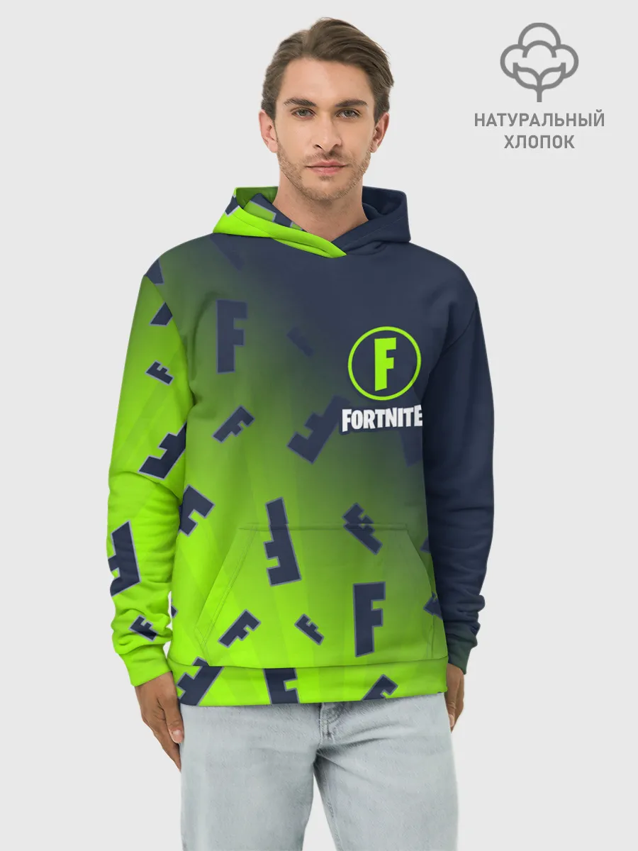 Худи мужской база хлопок / FORTNITE / ФОРТНАЙТ