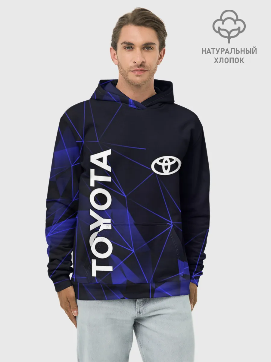 Худи мужской база хлопок / TOYOTA