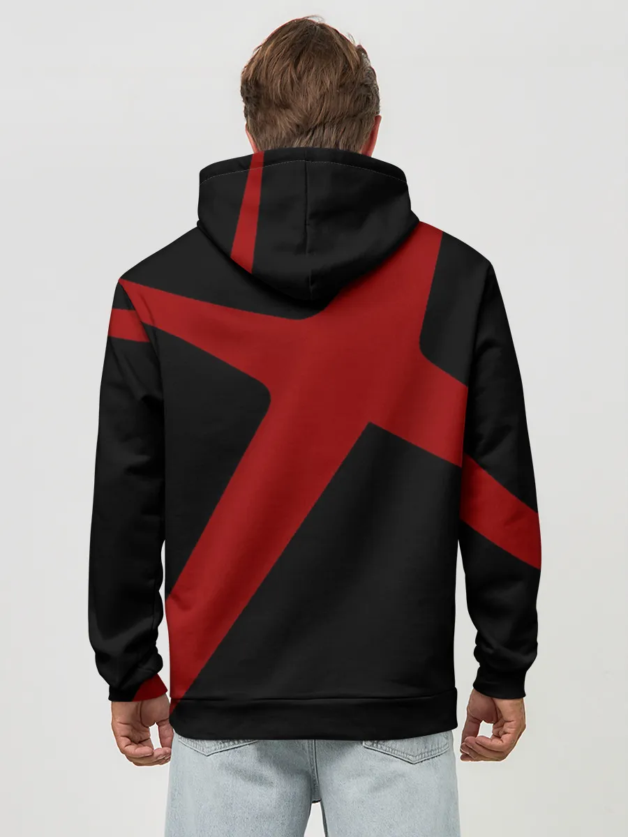 Худи мужской база хлопок / Химура Кэнсин Самурай Х