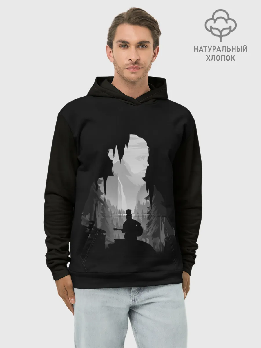 Худи мужской база хлопок / THE LAST OF US