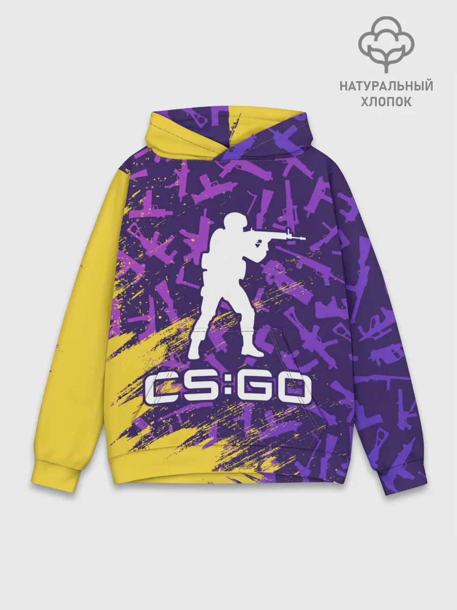 Худи мужской база хлопок / CS GO | КС ГО