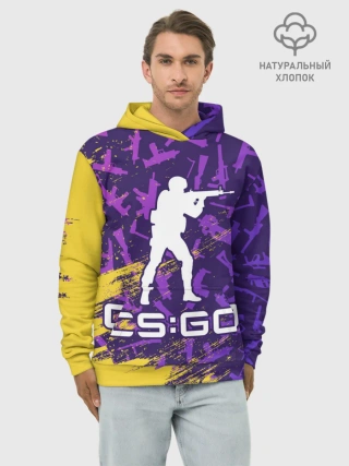 Худи мужской база хлопок / CS GO | КС ГО