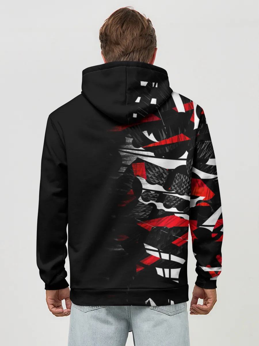 Худи мужской база хлопок / Анархия