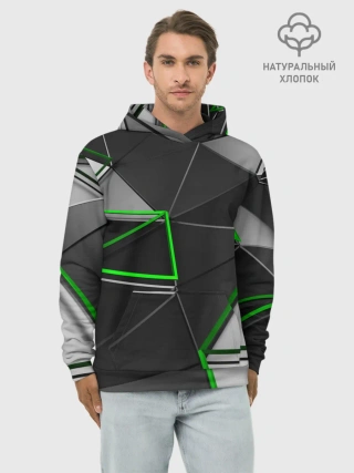 Худи мужской база хлопок / 3D полигон
