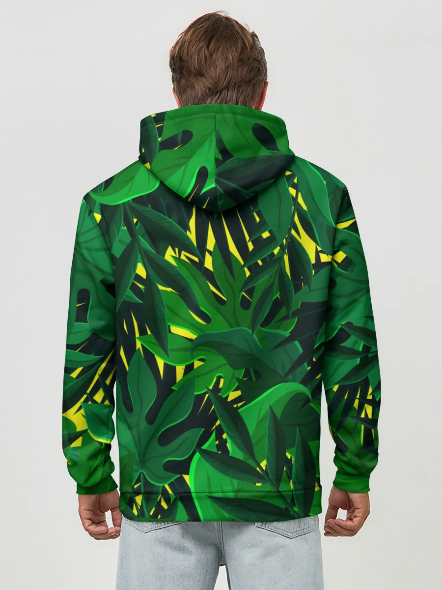 Худи мужской база хлопок / В джунглях