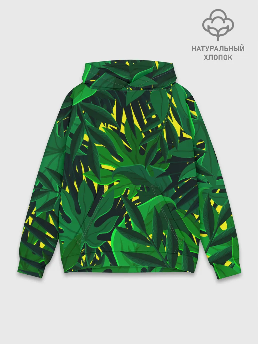 Худи мужской база хлопок / В джунглях
