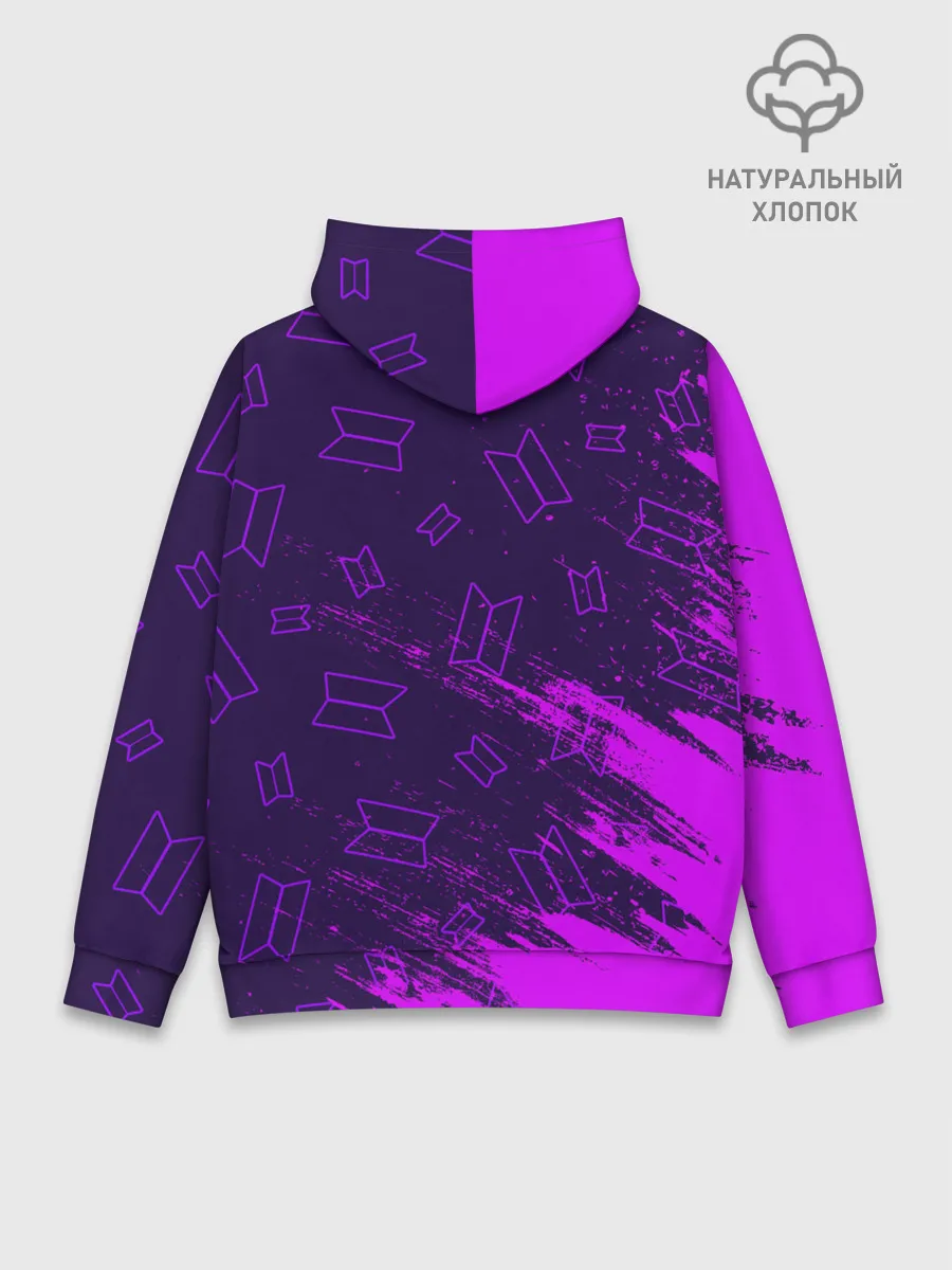 Худи мужской база хлопок / BTS / БТС