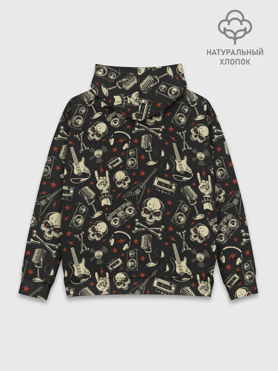 Худи мужской база хлопок / Heavy Metal