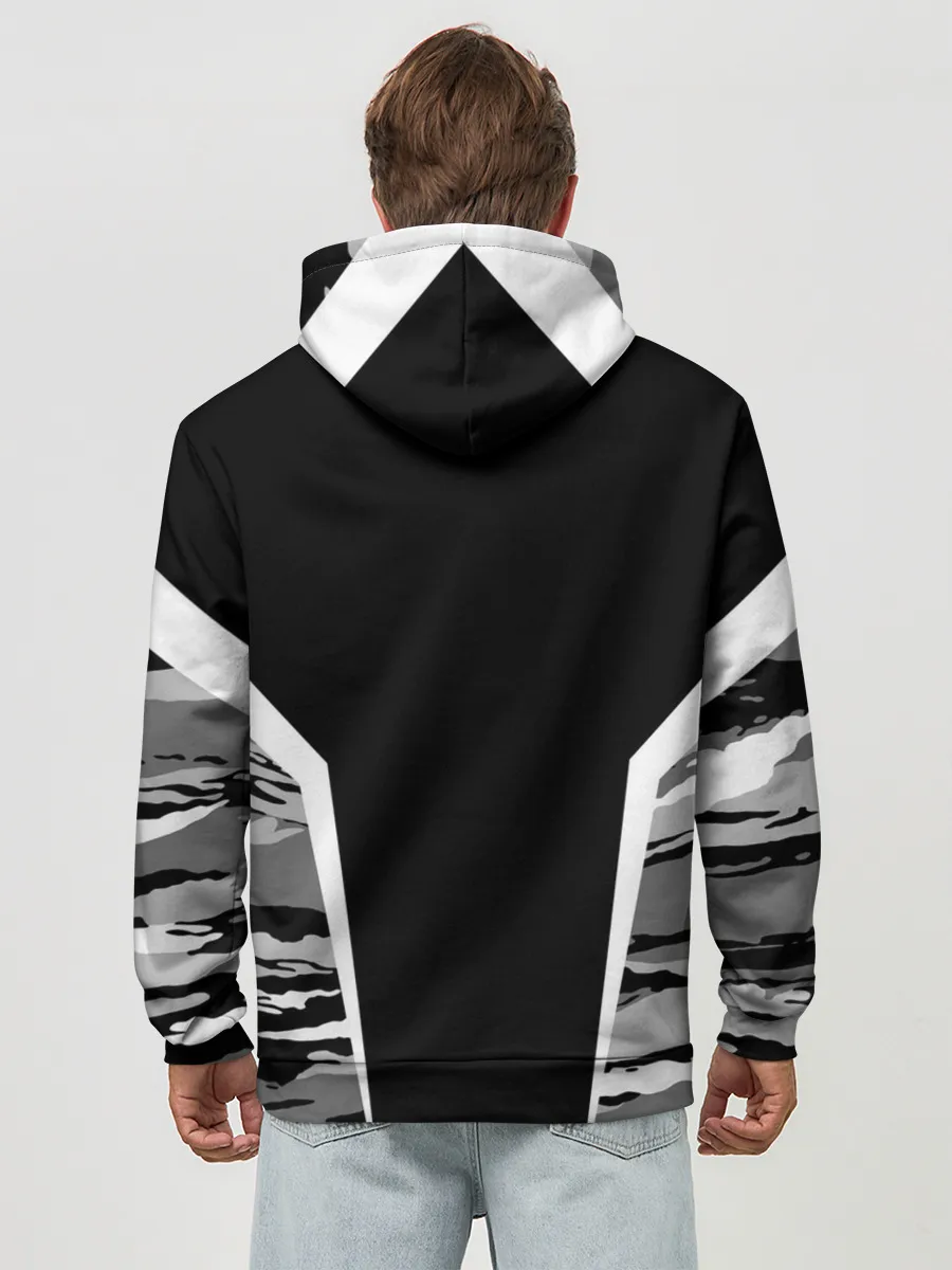 Худи мужской база хлопок / Виталий - камуфляж