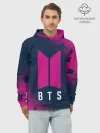Худи мужской база хлопок / BTS / БТС