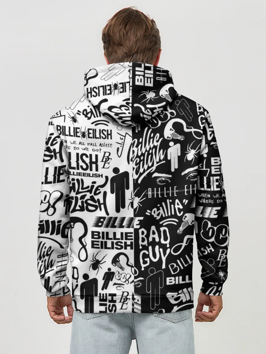 Худи мужской база хлопок / BILLIE EILISH | БИЛЛИ АЙЛИШ