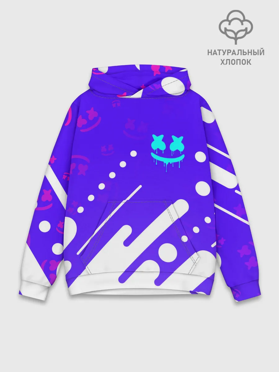 Худи мужской база хлопок / MARSHMELLO / МАРШМЕЛЛОУ