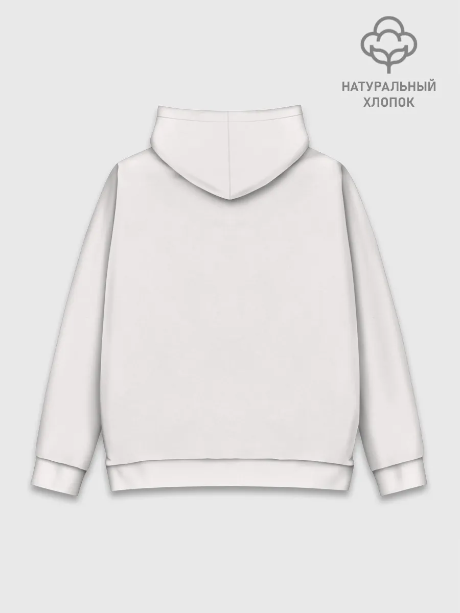 Худи мужской база хлопок / ВОЛК