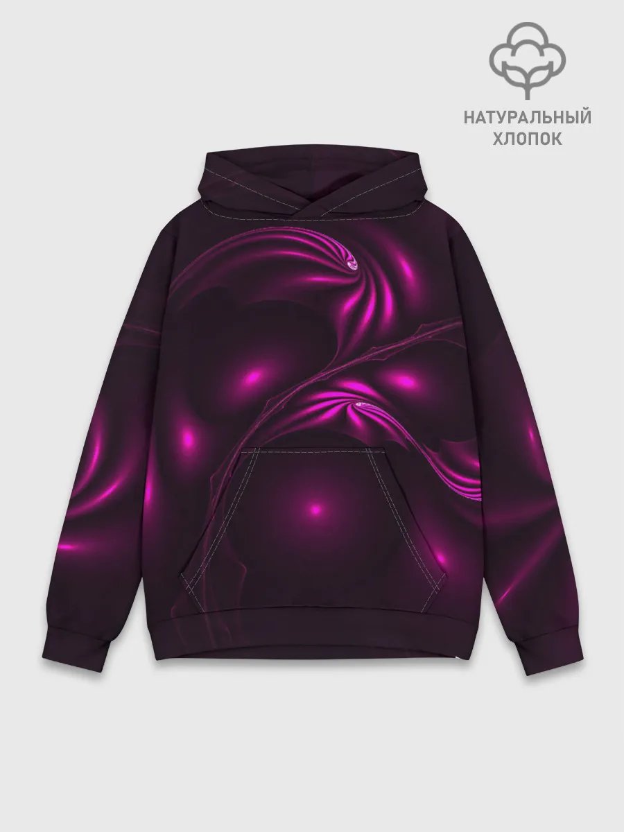 Худи мужской база хлопок / Lullaby Pink