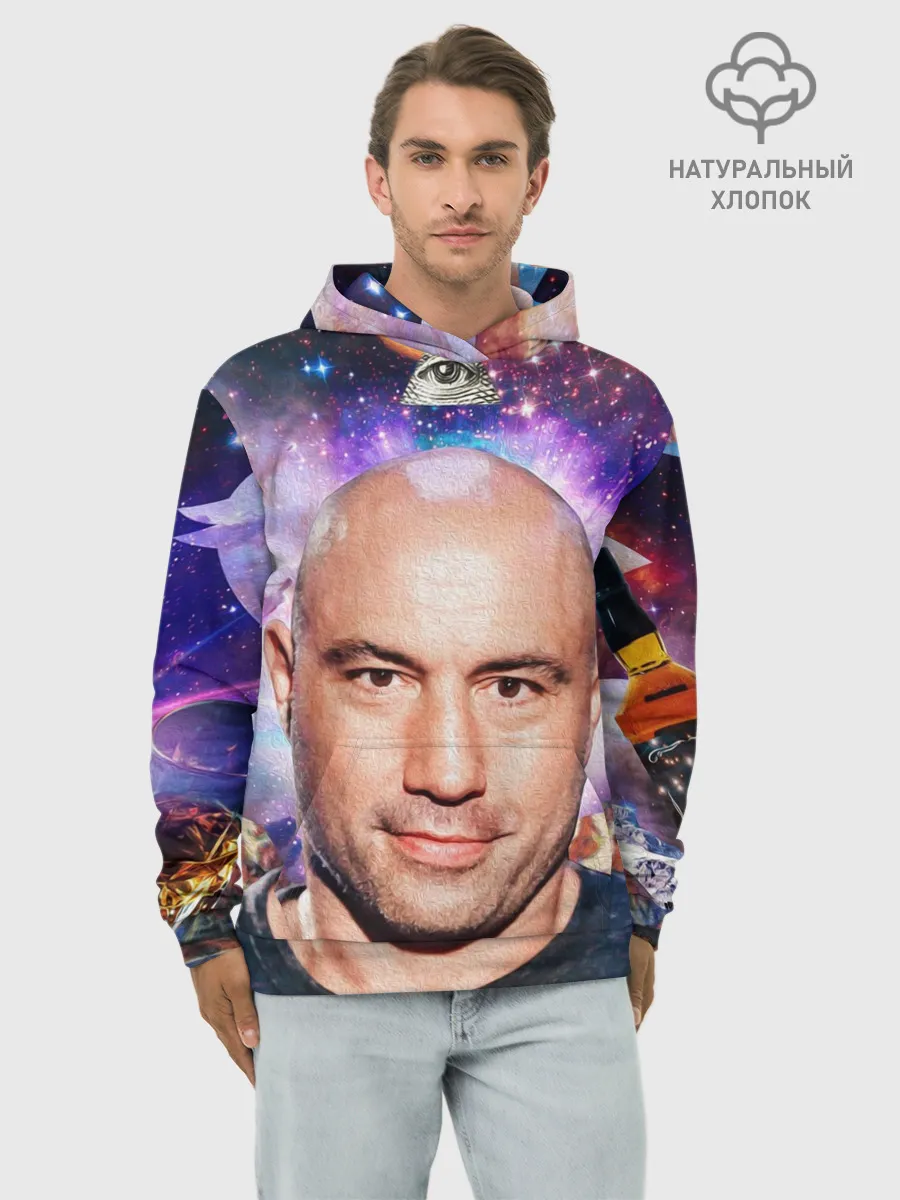 Худи мужской база хлопок / ДЖО РОГАН ПОДКАСТ