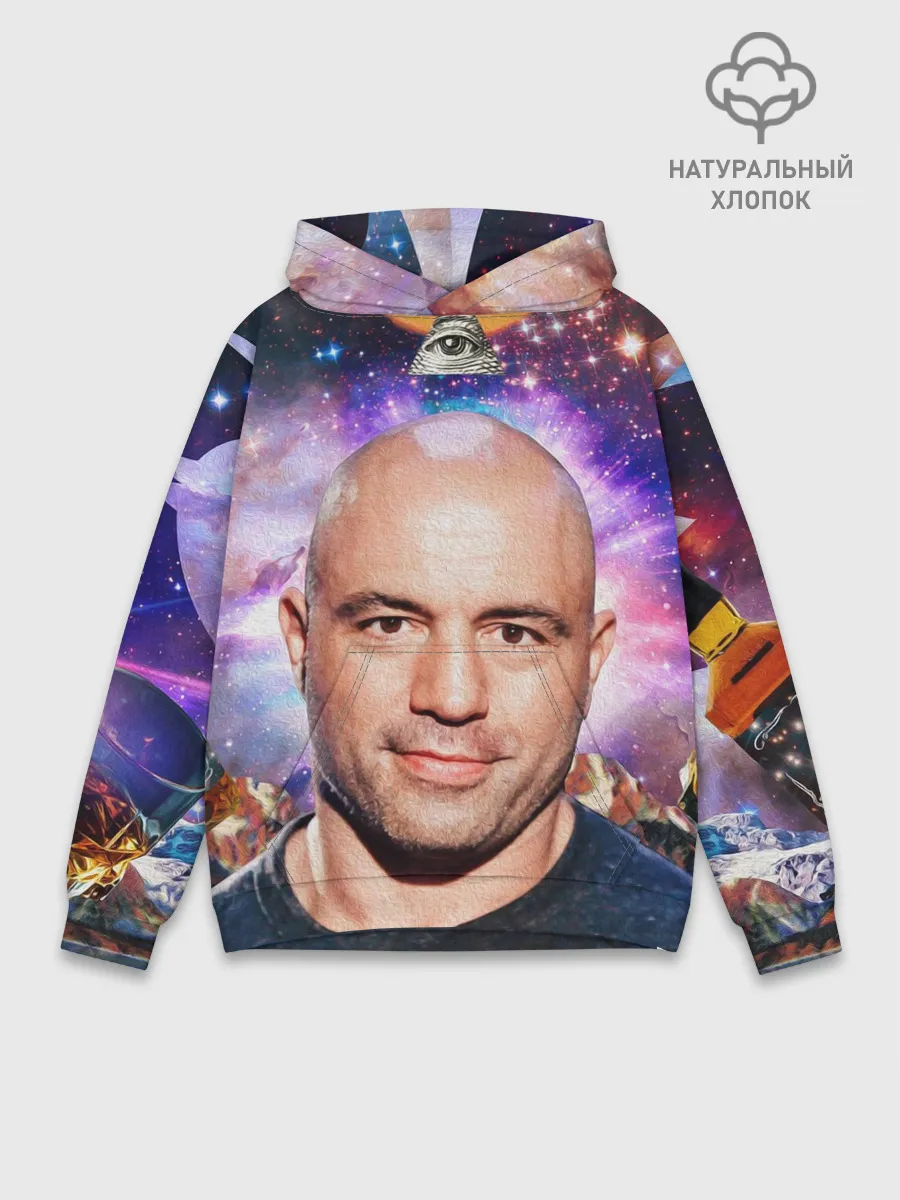 Худи мужской база хлопок / ДЖО РОГАН ПОДКАСТ