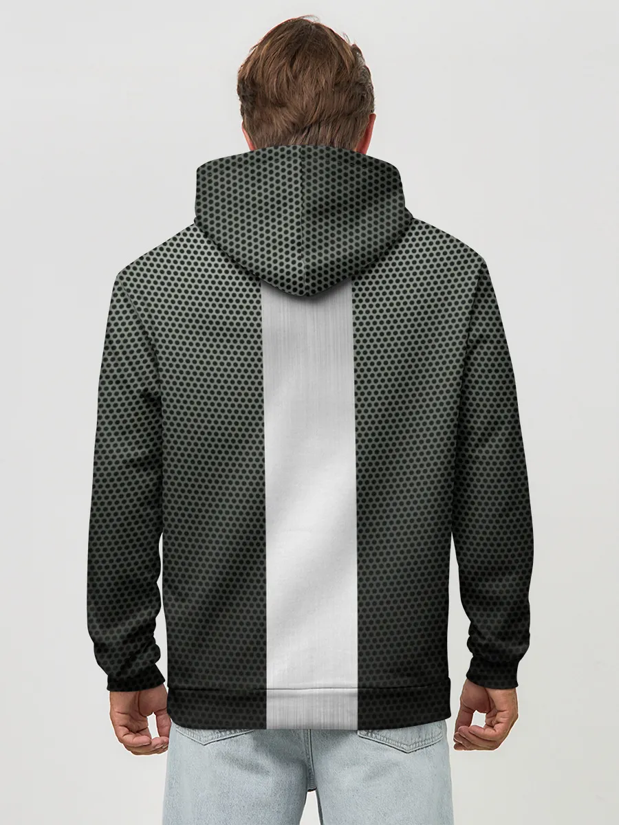 Худи мужской база хлопок / Карбоновый занавес