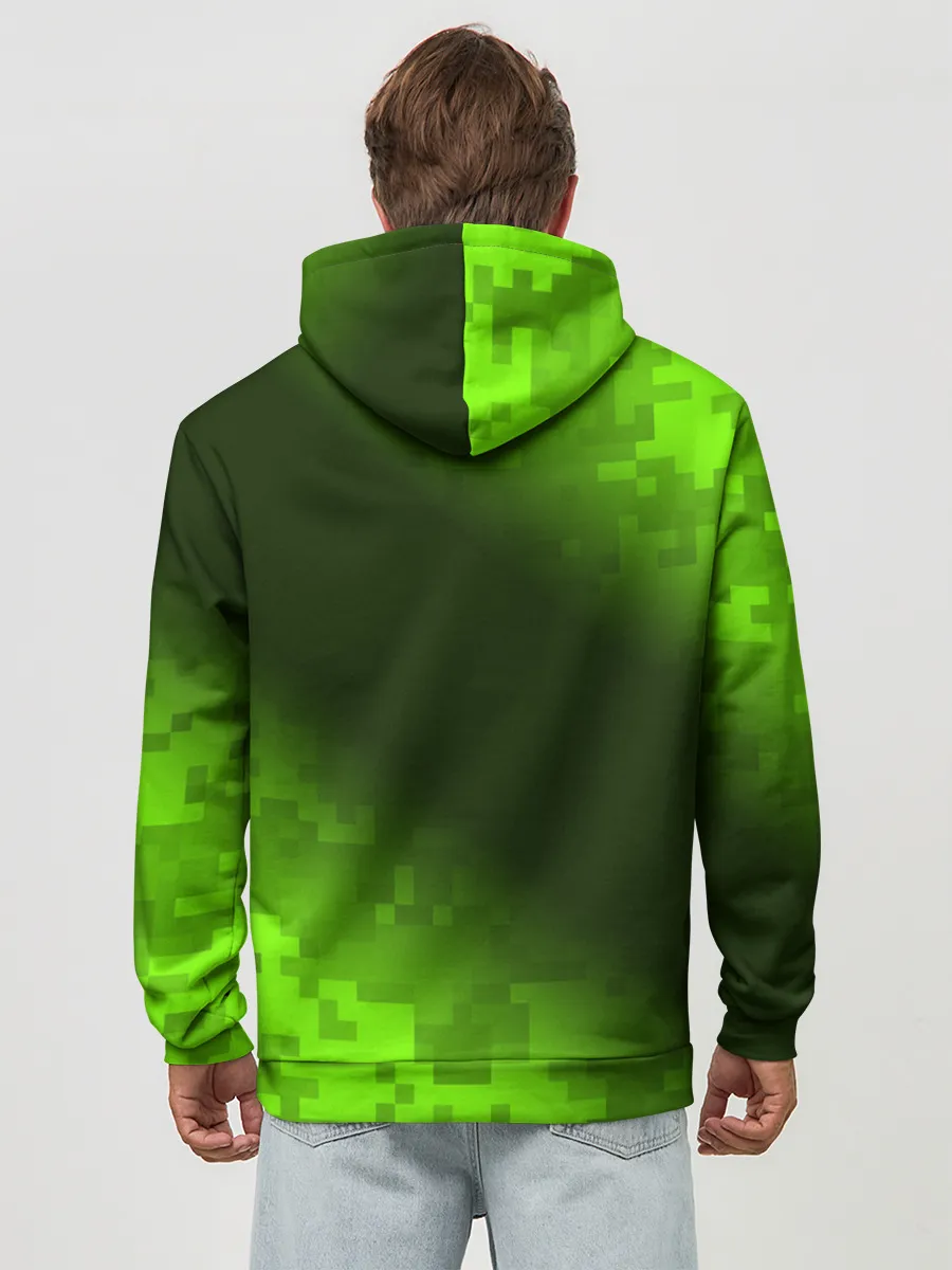 Худи мужской база хлопок / MINECRAFT / МАЙНКРАФТ