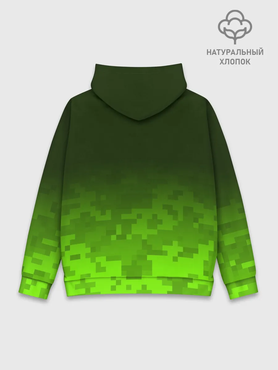 Худи мужской база хлопок / MINECRAFT / МАЙНКРАФТ