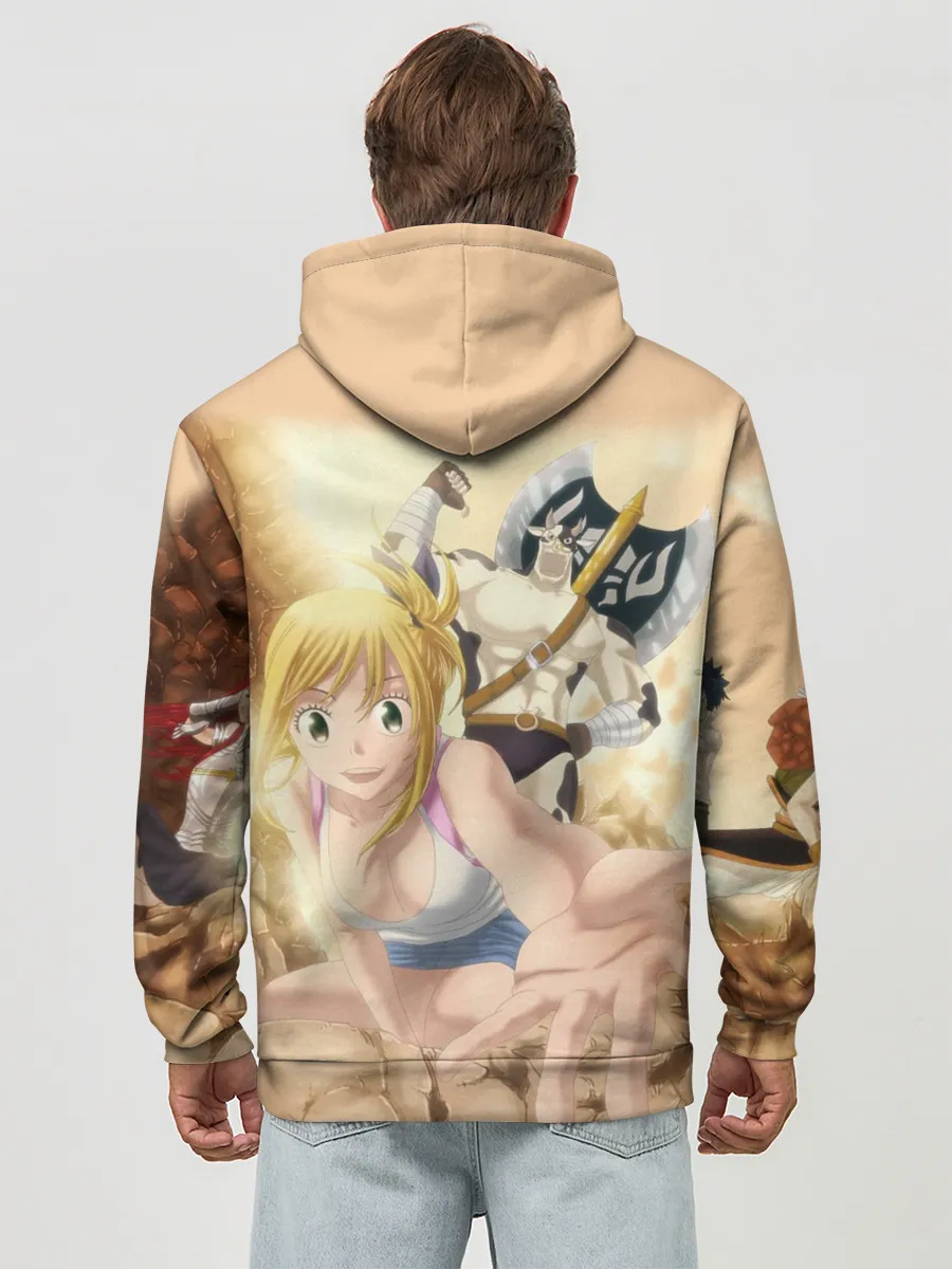 Худи мужской база хлопок / Люси и Телец