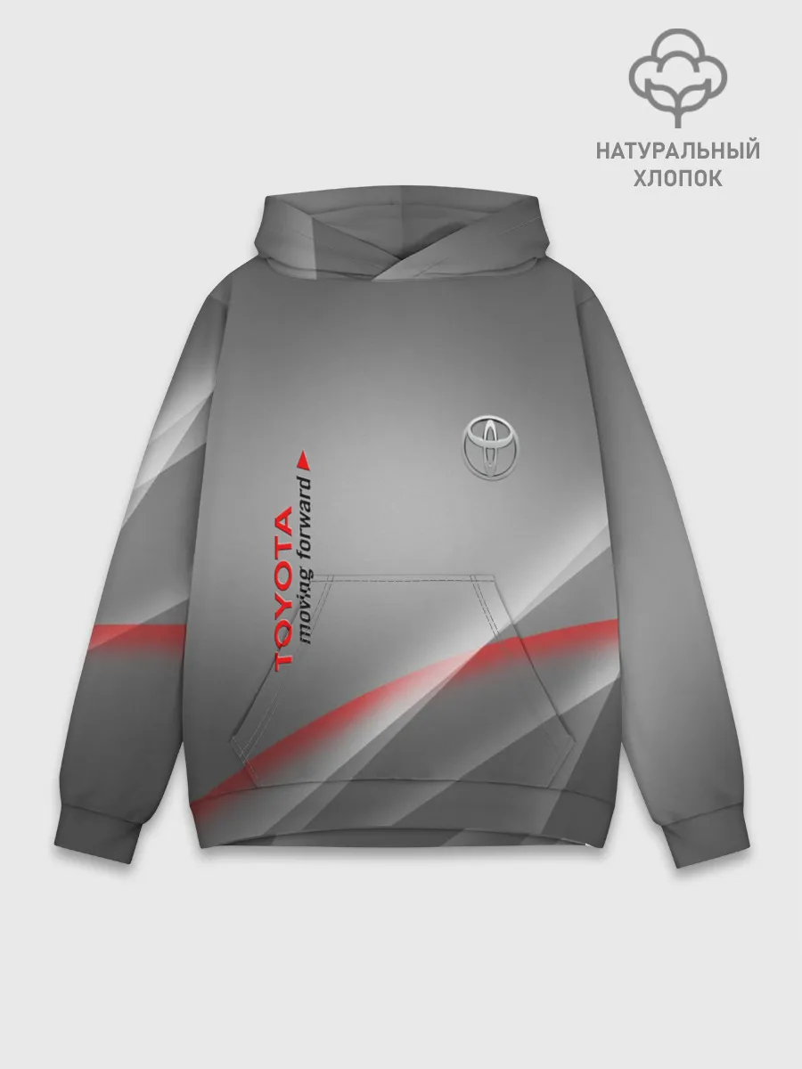 Худи мужской база хлопок / TOYOTA