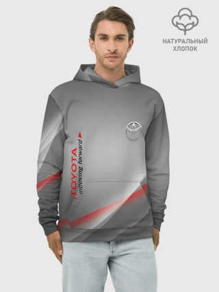 Худи мужской база хлопок / TOYOTA