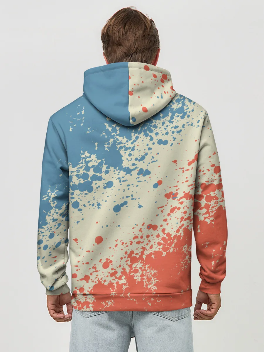 Худи мужской база хлопок / Authentic Motorcycle