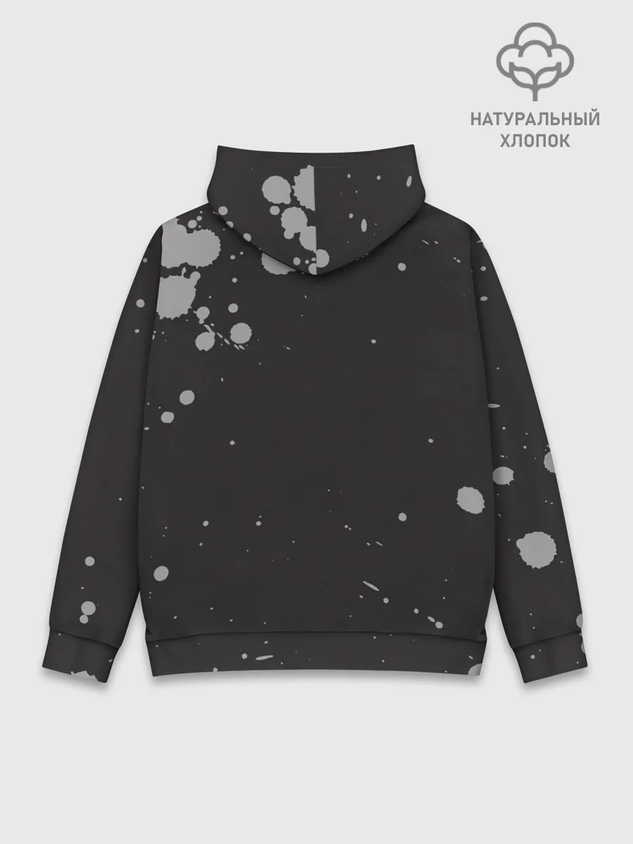 Худи мужской база хлопок / RIDE FAST - DIE LAST | МОТО ЖИЗНЬ