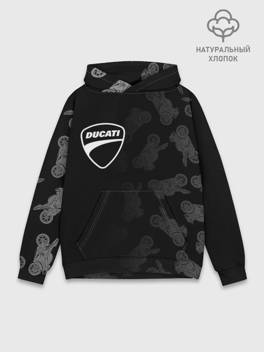 Худи мужской база хлопок / DUCATI [1]