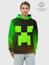 Худи мужской база хлопок / MINECRAFT / МАЙНКРАФТ