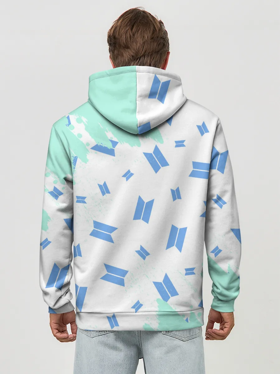 Худи мужской база хлопок / BTS / БТС