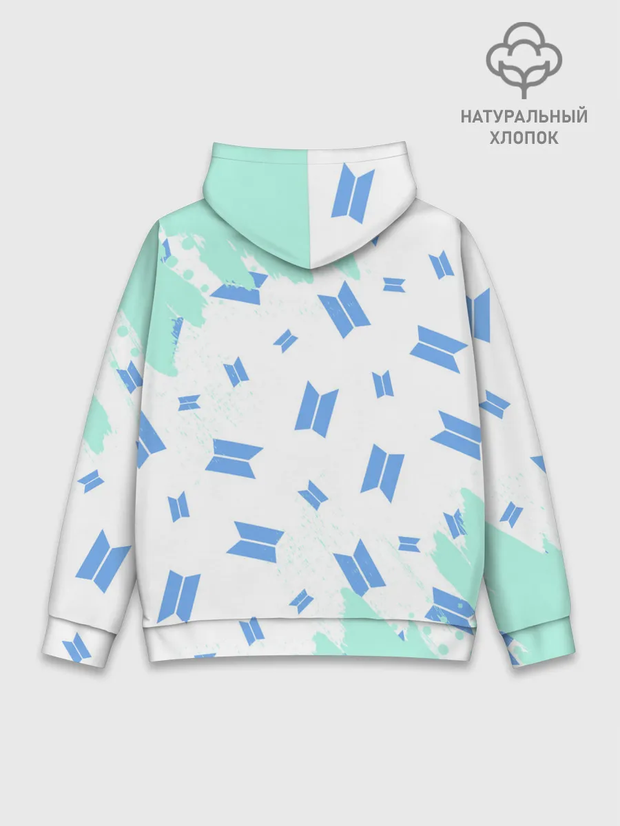 Худи мужской база хлопок / BTS / БТС