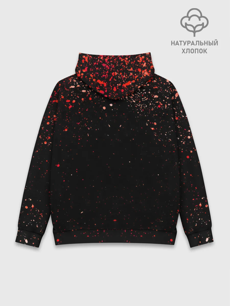 Худи мужской база хлопок / Американский череп | American Skull