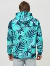 Худи мужской база хлопок / ТРОПИЧЕСКИЕ ПАЛЬМЫ.