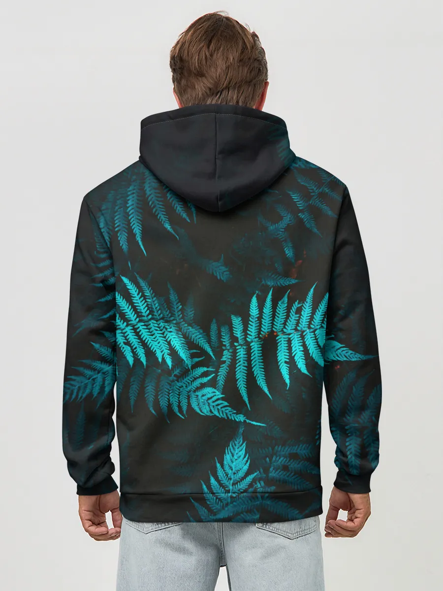 Худи мужской база хлопок / ПАПОРОТНИК