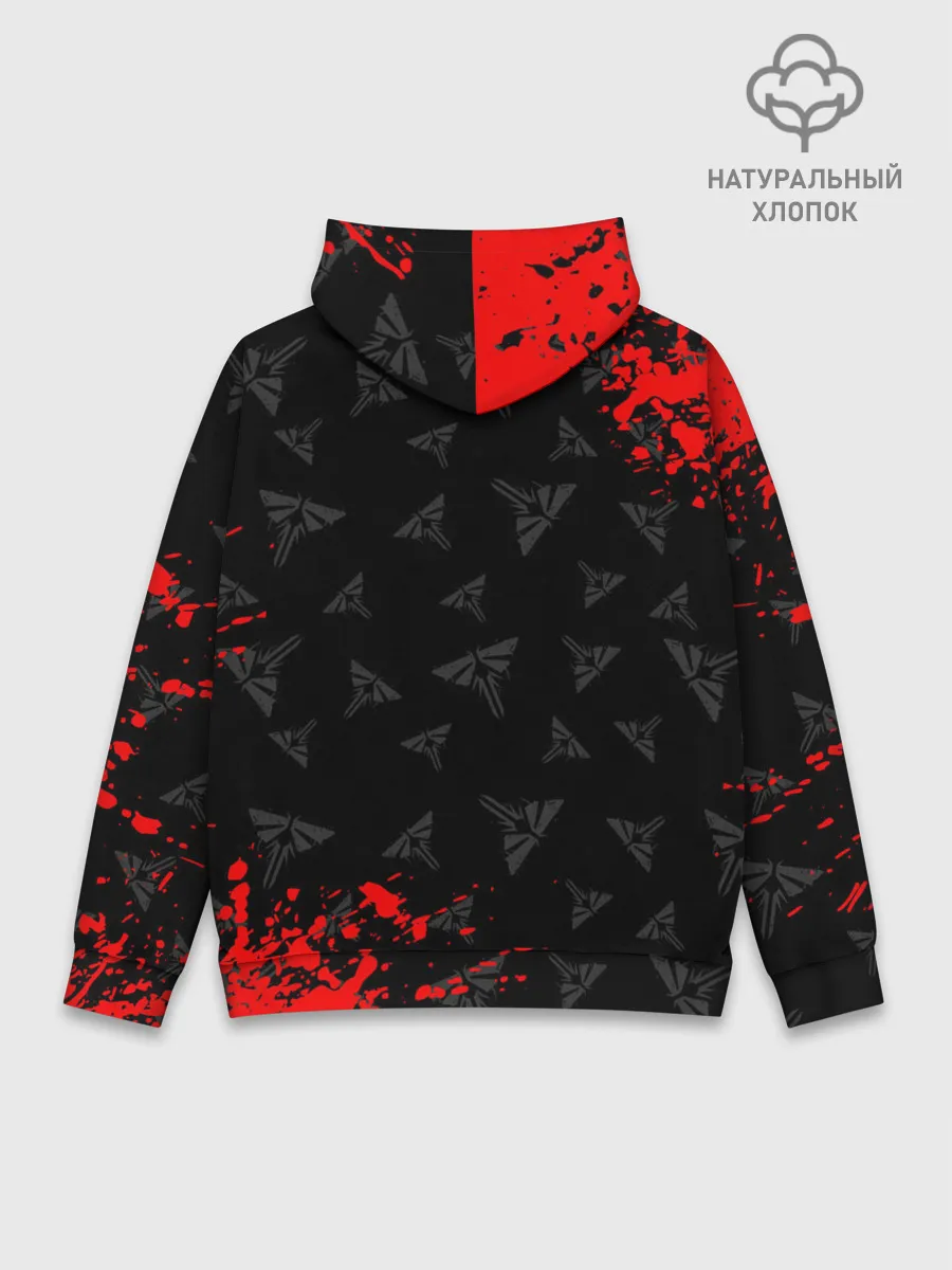 Худи мужской база хлопок / THE LAST OF US 2 ТАТУ ЭЛЛИ