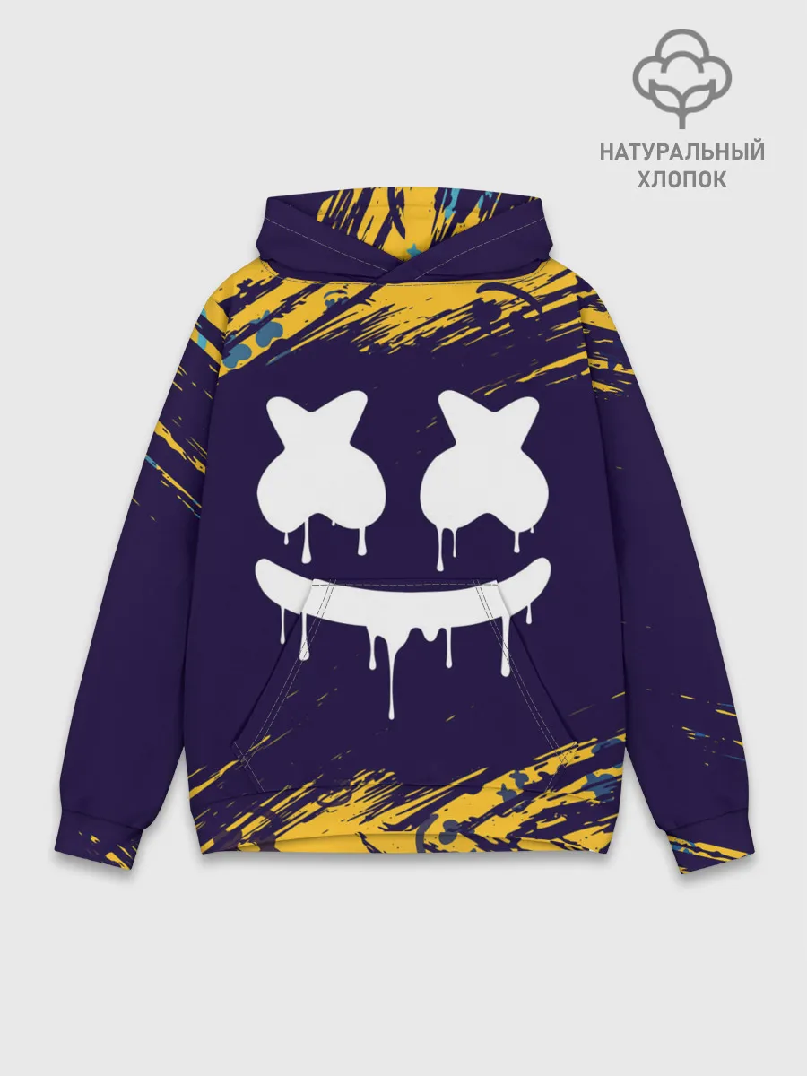 Худи мужской база хлопок / MARSHMELLO / МАРШМЕЛЛОУ