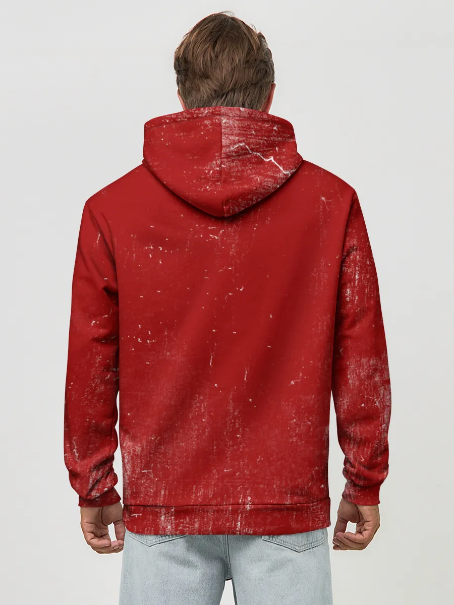 Худи мужской база хлопок / Морская пехота