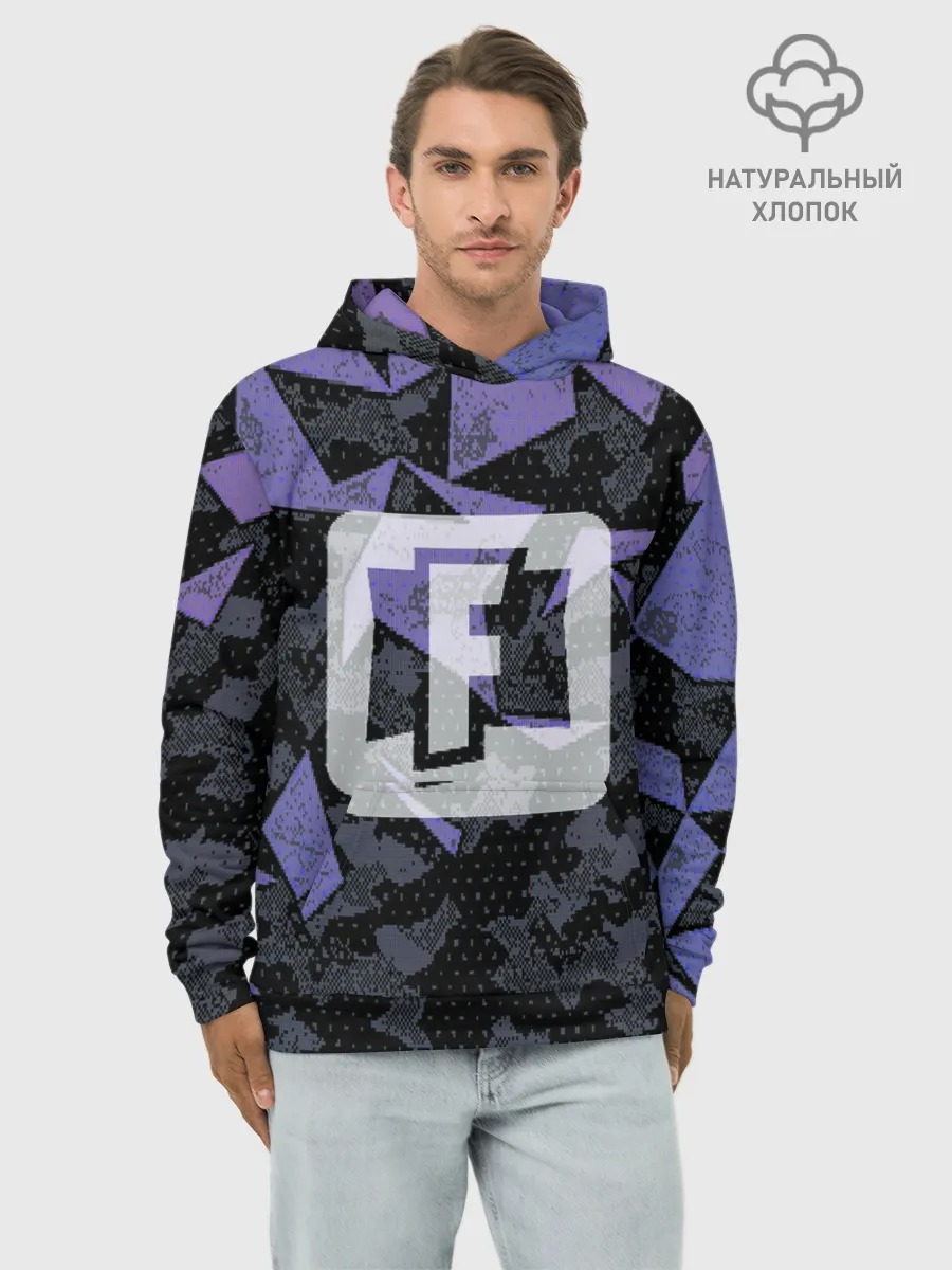 Худи мужской база хлопок / Фортнайт