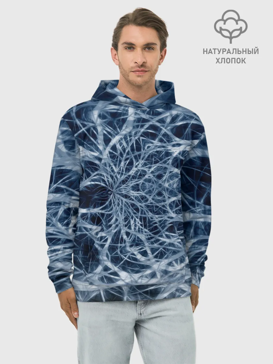 Худи мужской база хлопок / Нервная система