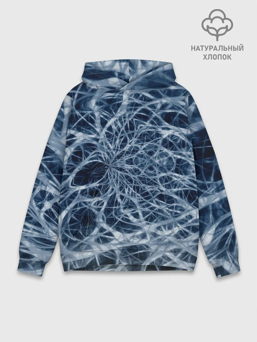 Худи мужской база хлопок / Нервная система